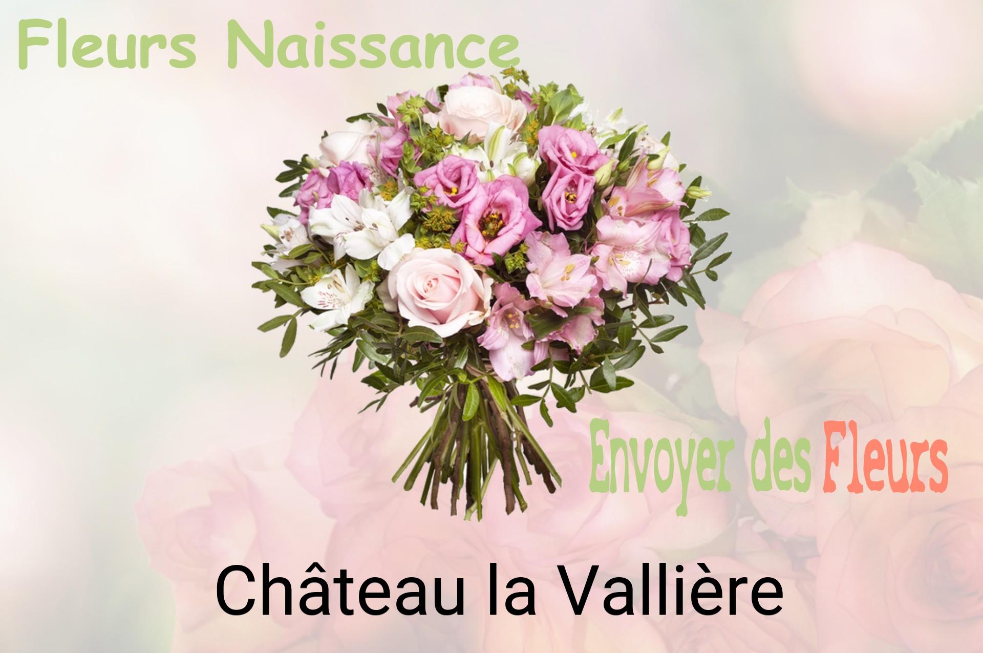 Bouquet de fleurs de naissance livré à Château-la-Vallière